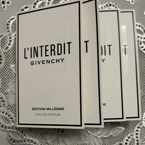 Пробники Givenchy L’Interdit Millesime-1ml, 1шт=110р