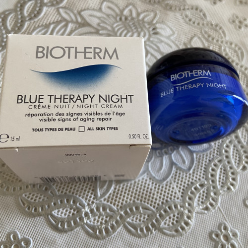 СРОК 01.2023г, Новый  Biotherm Blue Therapy Nuit Восстанавливающий ночной крем-15мл