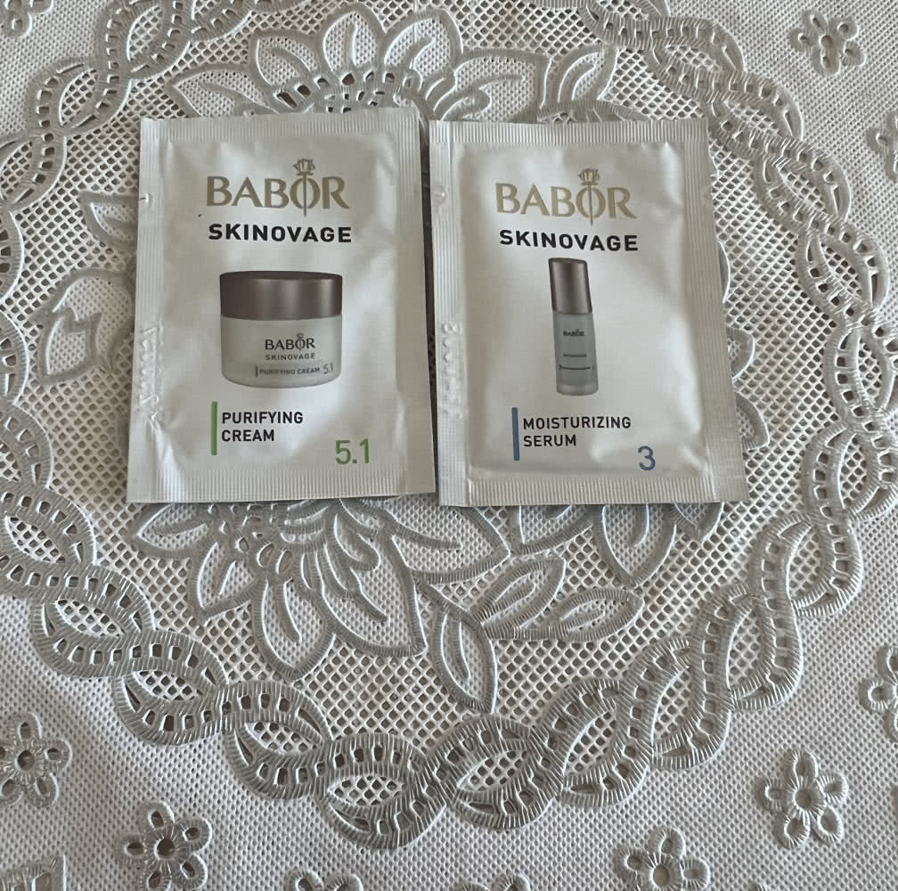 Babor ( гель-крем +сыворотка для лица )