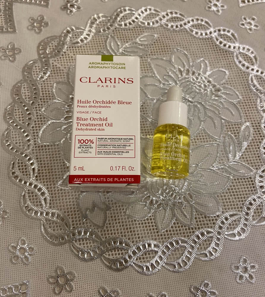 Новая миниатюра Clarins Lotus Face Treatment Oil Масло для лица-5мл