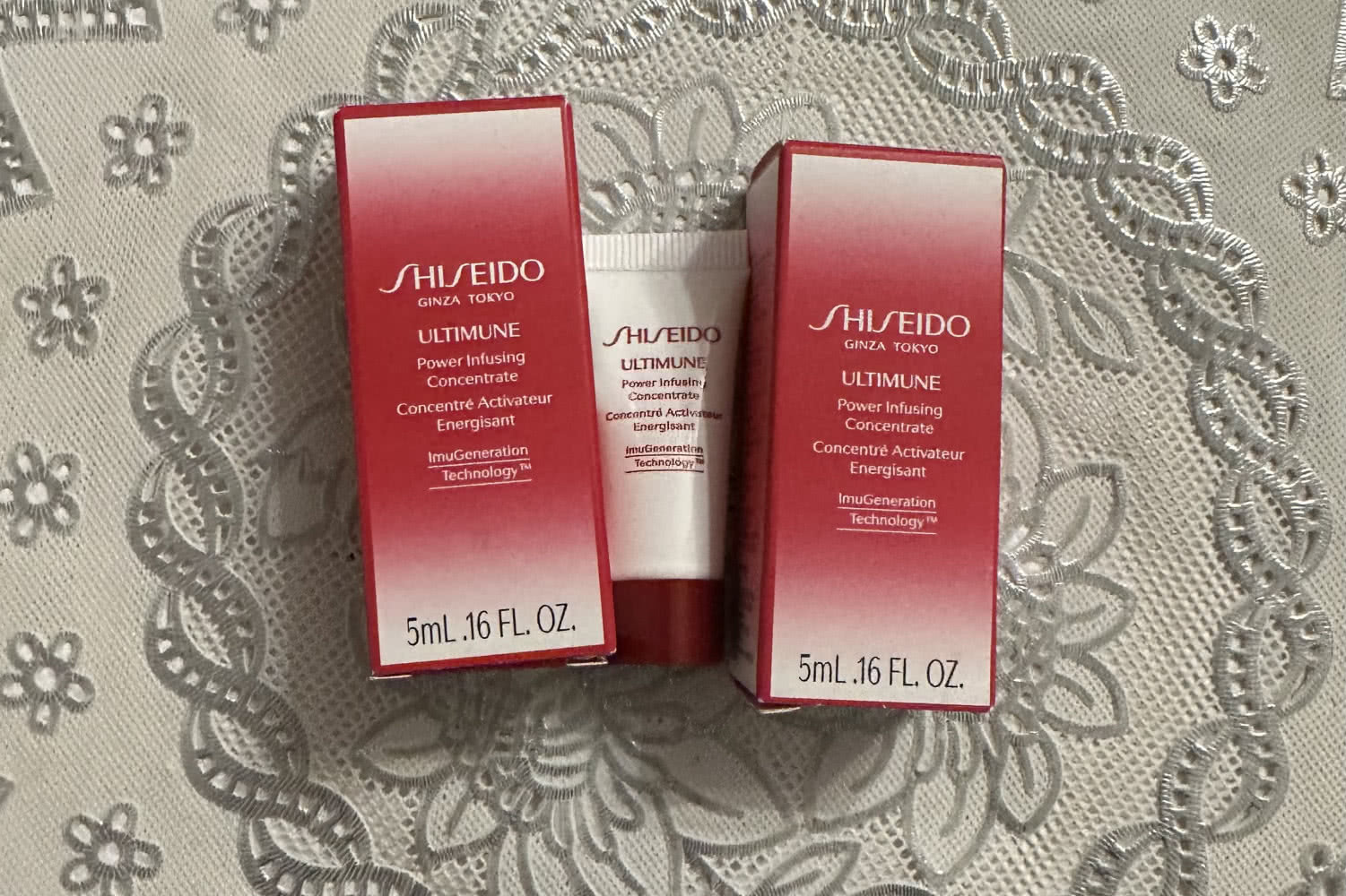 Shiseido концентрат для лица -5мл