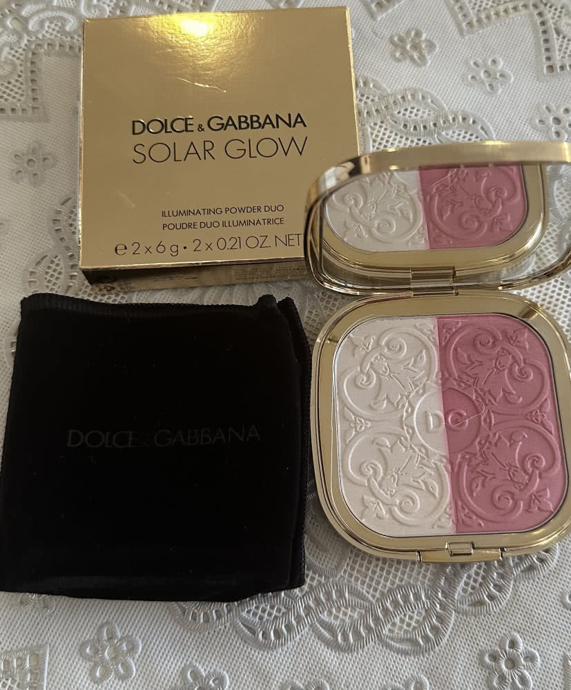 Dolce&Gabbana румяна -хайлайтер Solar Glow