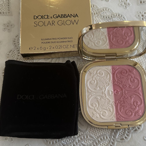 Dolce&Gabbana румяна -хайлайтер Solar Glow