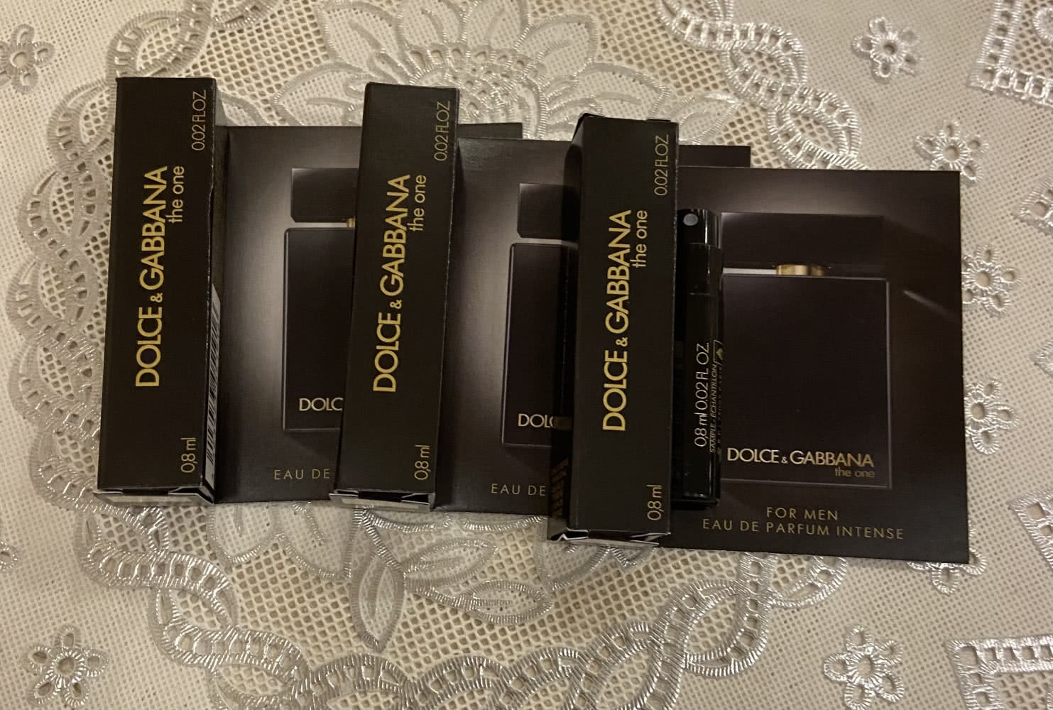 Dolce&Gabbana The one мужская парфюмерная вода -3шт*08мл
