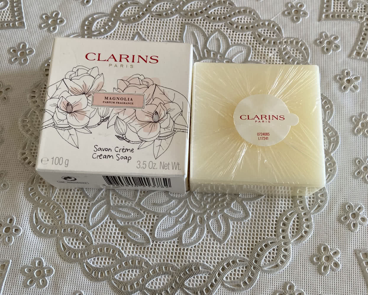 С/Г-1.11.2020г , Clarins парфюмированное крем-мыло для тела