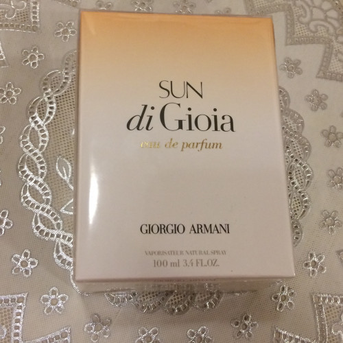 Новая парфюмерная вода Giorgio Armani Sun Di Gioia-100 мл