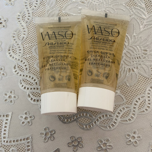 Новый Shiseido Waso Quick Gentle Cleanser Очищающий гель для лица-30мл