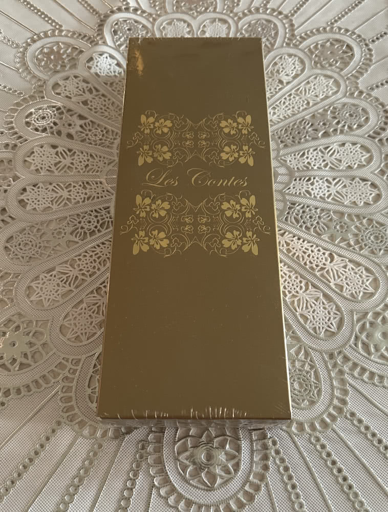 Les Contes Набор -мыло парфюмированное 3 штуки золотой эльф+парфюмерная вода 1,5мл=1700р