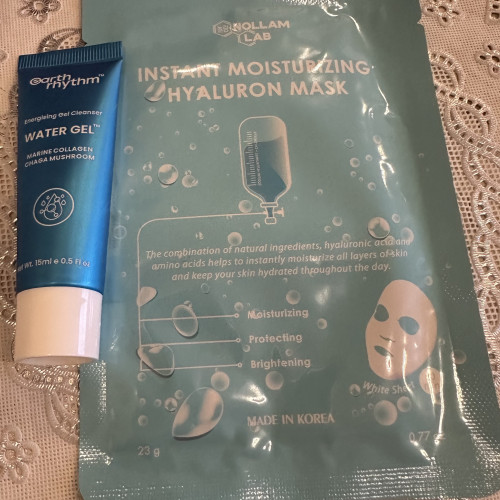 Набор ( маска для лица +очищающий гель 15мл для лица )