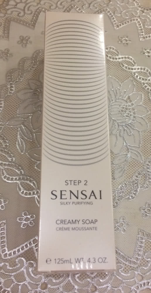 Новое Sensai Silky Purifying Крем-мыло для лица, step 2, -125 ml