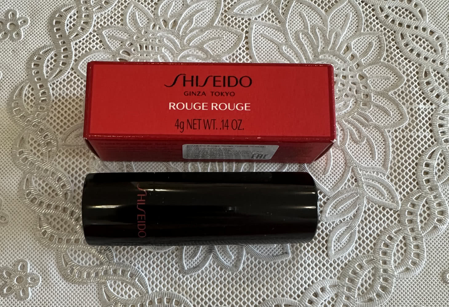 СРОК 09.2021г, Shiseido помада -RD 502 real Ruby