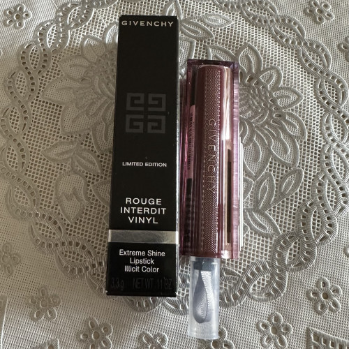 СРОК 01.2022г, Givenchy  Rouge Interdit Vinyl Lipstick-20 Shadow Pink