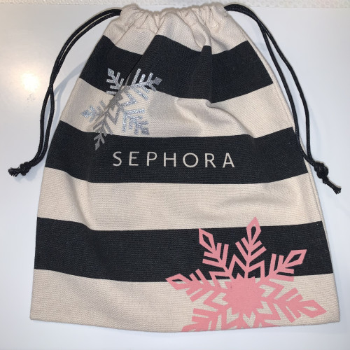 Новогодний холщовый мешочек Sephora для подарков