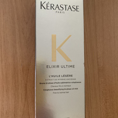 Kerastase Elixir Ultime Oil - двухфазное Масло/эликсир для тонких волос с эффектом объема