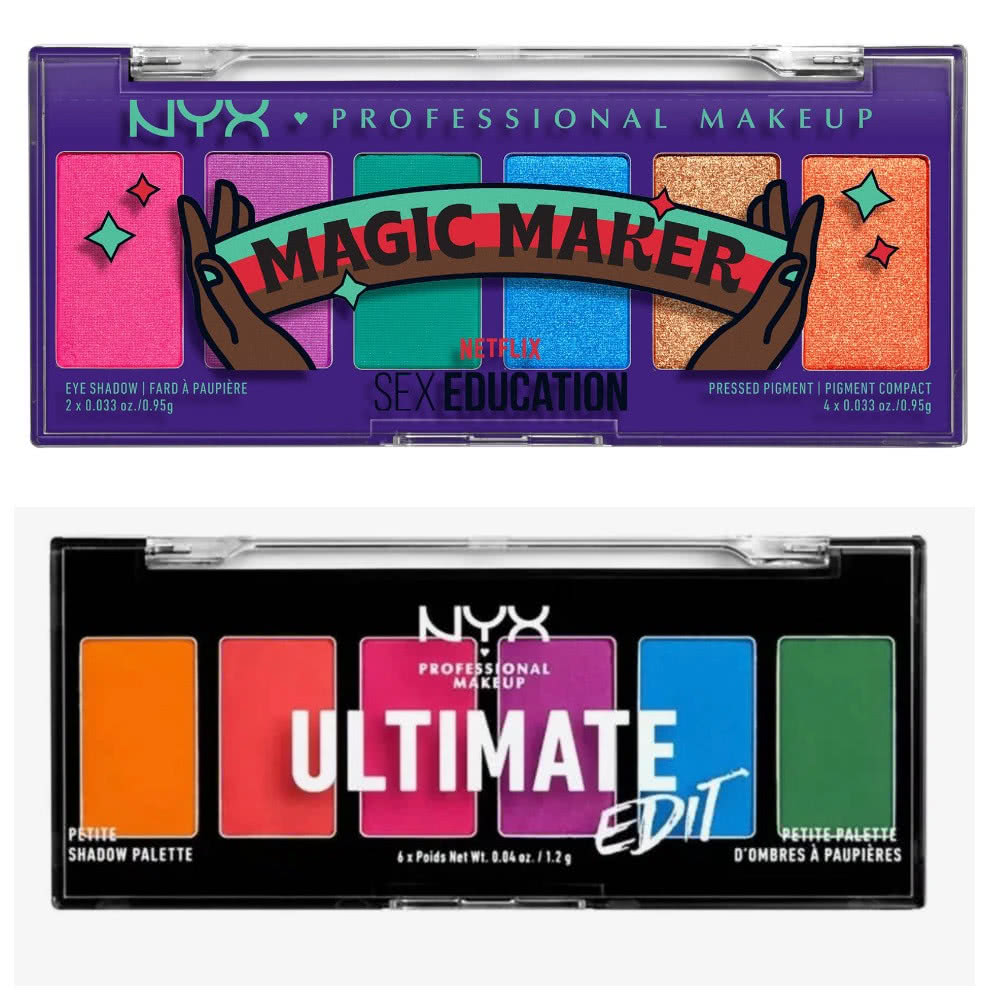 Палетки теней NYX Professional Make Up Sex Education Magic Maker Shadow  Palette Limited Edition купить в Москве на Бьюти Базаре