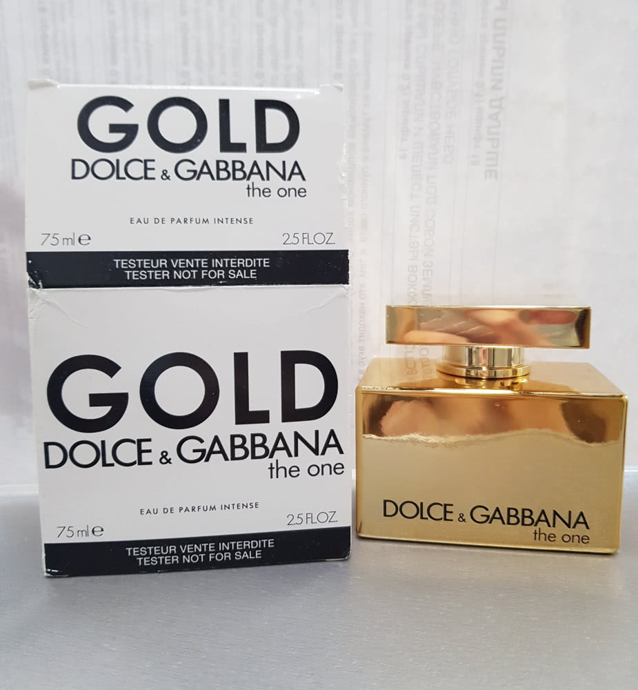 Dolce Gabbana the one intense gold