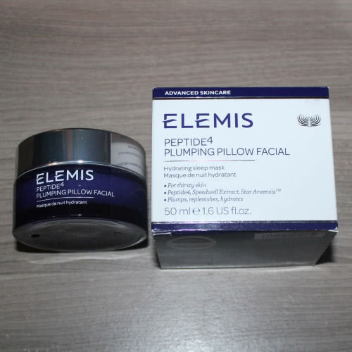 ELEMIS Peptide⁴ Plumping Pillow Facial ночная маска