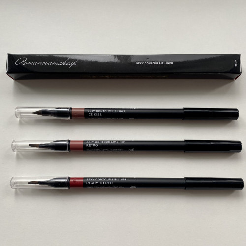 Romanovamakeup карандаши для губ
