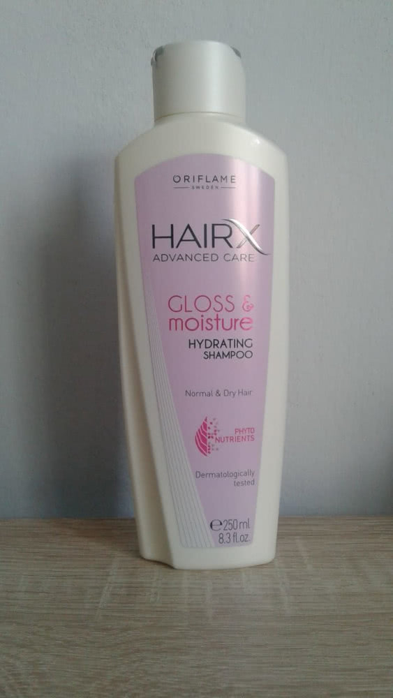 Увлажняющий шампунь для блеска волос HairX