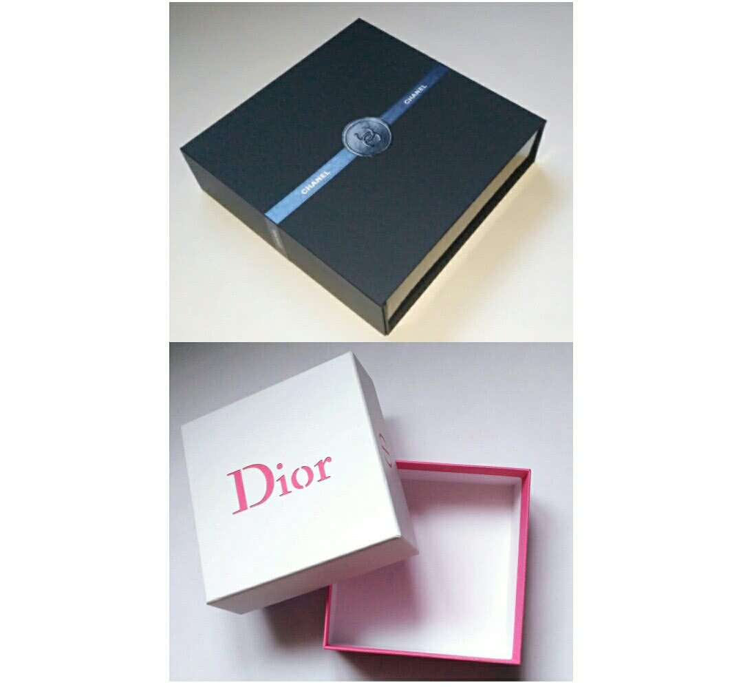 Koробки Dior, Chanel