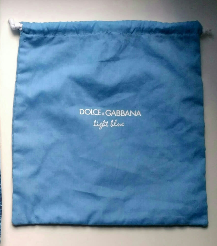 DOLCE & GABBANA light blue мешочек