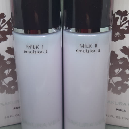 Pola sakura veil milk эмульсия япония люкс