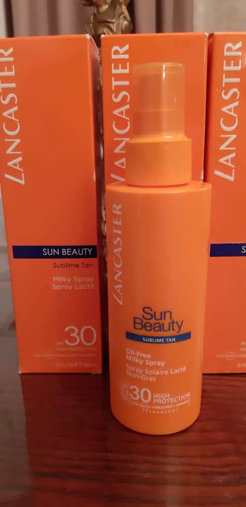 Lancaster sun beauty spf 30 обезжиренное масло солнцезащитное