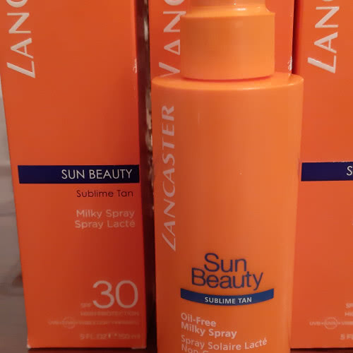 Lancaster sun beauty spf 30 обезжиренное масло солнцезащитное