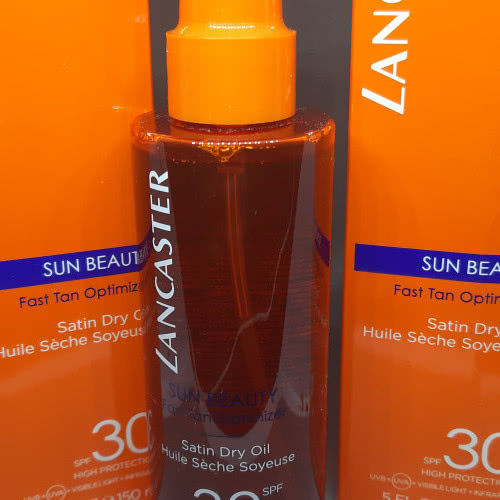 Lancaster sun beauty spf 30 шелковистое масло солнцезащитное