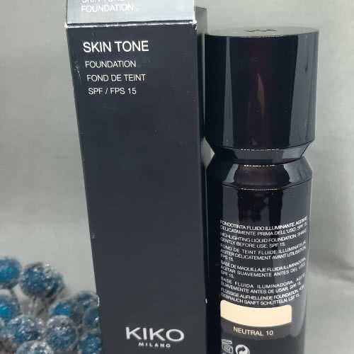 Kiko milano skin tone тональный крем