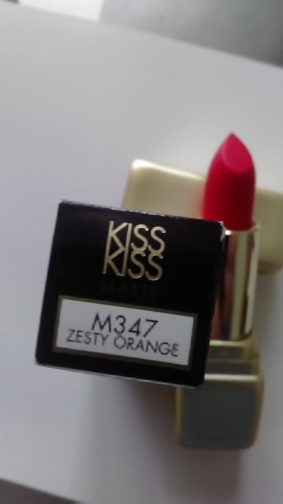 Guerlain Матовая увлажняющая помада KISS KISS #M347