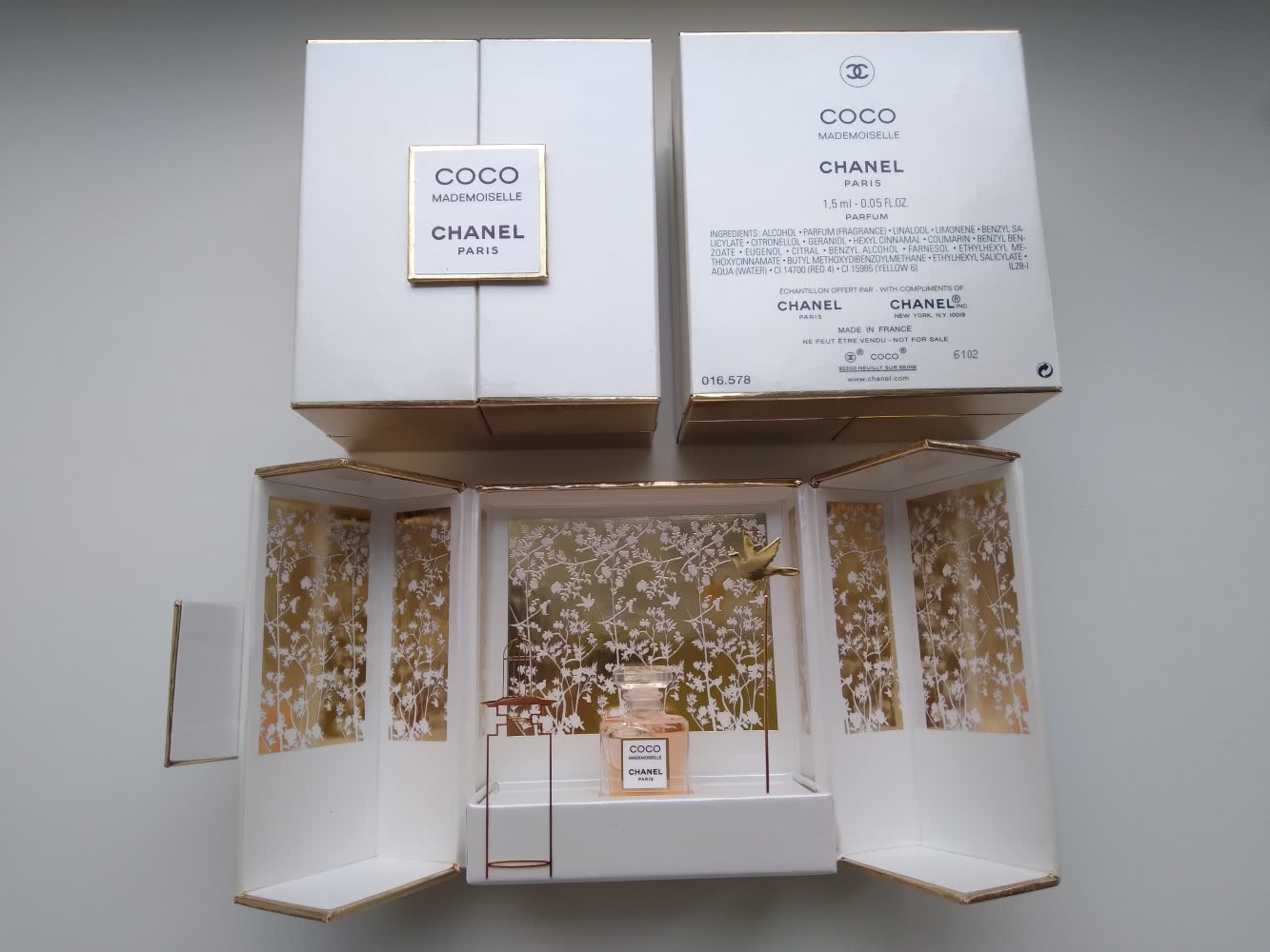 Chanel coco mademoiselle parfum 1.5 ml редкая миниатюра