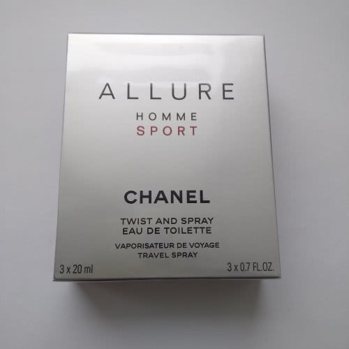 Chanel allure homme sport 3 x 20 ml twist & spray