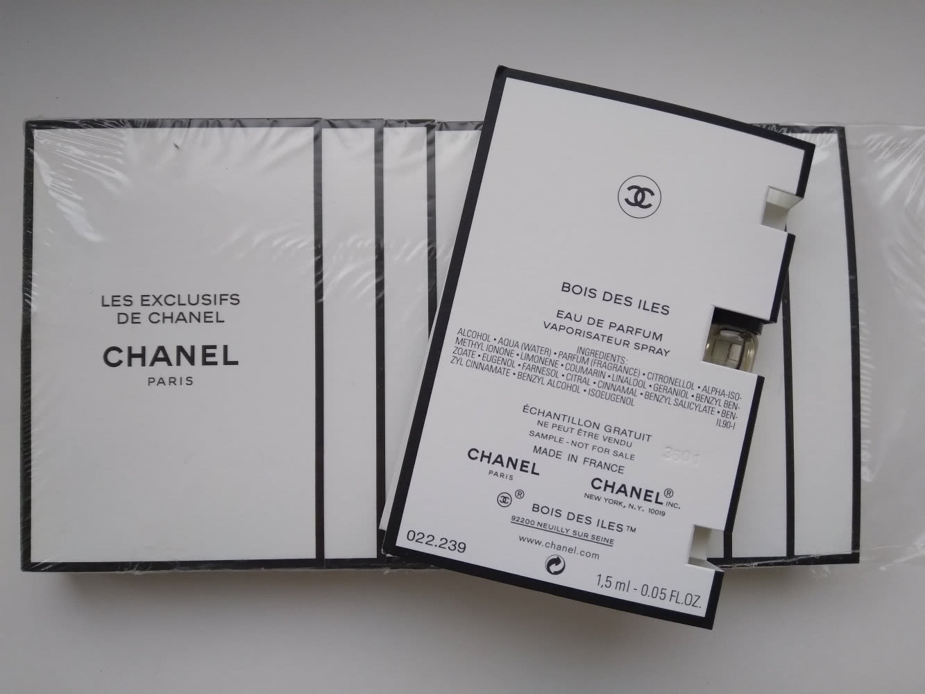 Chanel bois des iles 1.5 ml edp