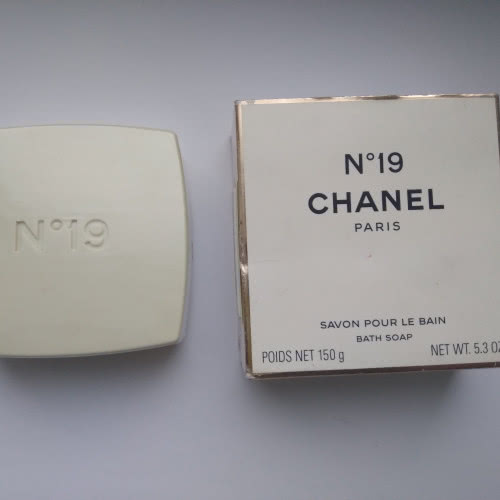 Chanel no 19 парфюмированное мыло винтаж