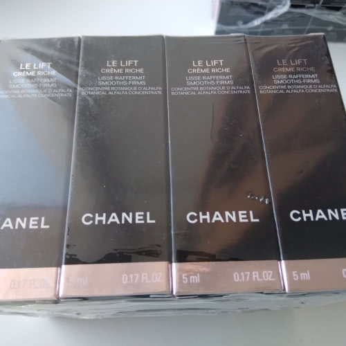 Chanel Le lift creme riche 12 x 5 ml уход пробники