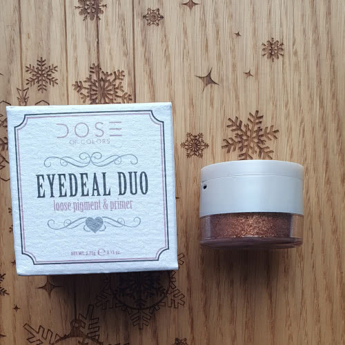 SALE! Однушка Dose of Colors EYEDEAL DUO: SUNSET (ANTIQUE GOLD)