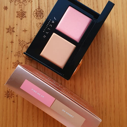 JACLYN COSMETICS BRONZE & BLUSHING DUO - PINK ME UP / OH HONEY