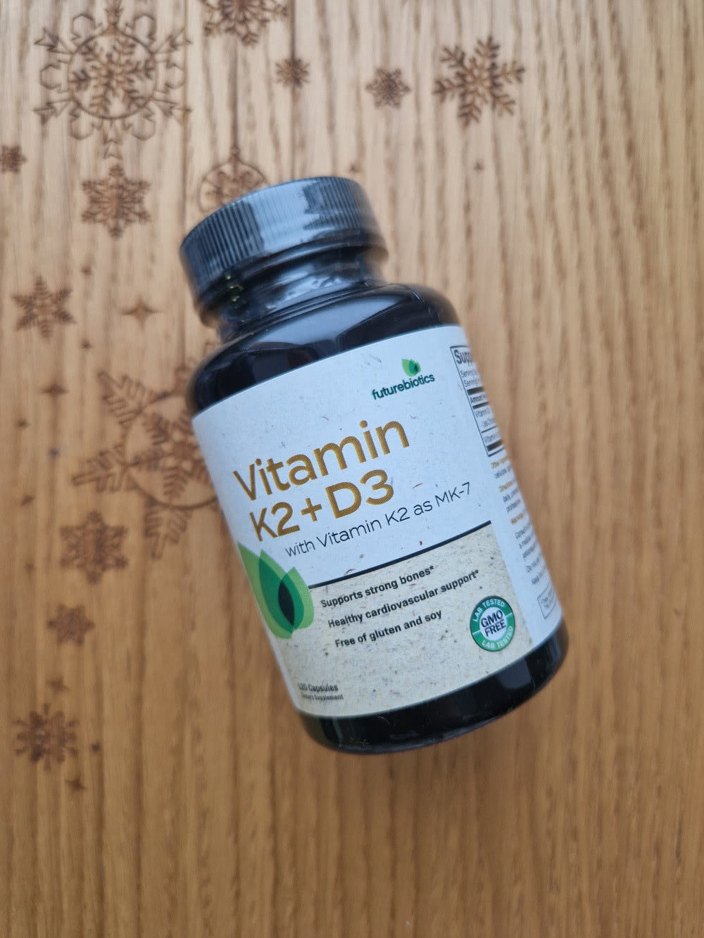 Витамины Futurebiotics Vitamin K2 + D3 125mg (5000 IU), новые