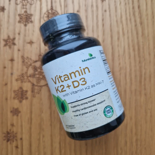 Витамины Futurebiotics Vitamin K2 + D3 125mg (5000 IU), запечатаны