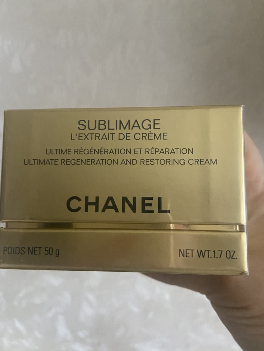 Chanel Sublimage L'extrait De Creme Ultimate Regeneration And Restoring  Cream50 g 1.7 oz AKB Beauty