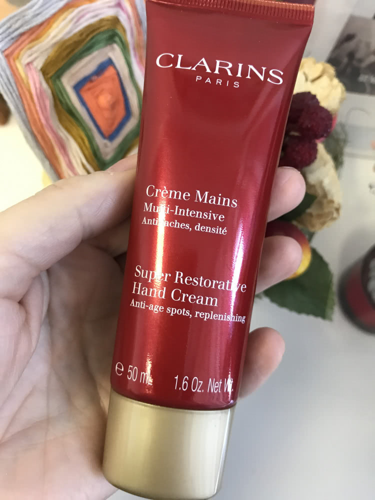 СУПЕРЦЕНА!!!Clarins Super Restorative Hand Cream Anti-age Spots, Replenishing Крем для рук 50ml
