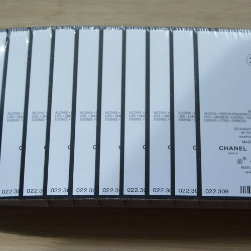 Chanel Sycomore пробники упаковка 12 штук