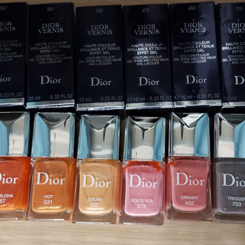 Новые лаки для ногтей Dior, редкие лимитки - в продаже по 17 сентября