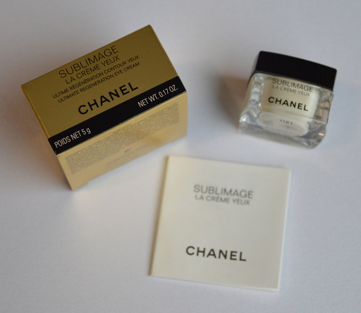 Новая миниатюра крема вокруг глаз Chanel Sublimage 5 мл