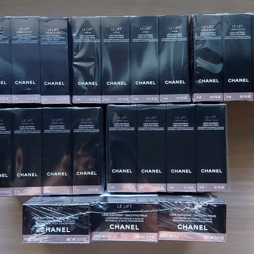 Chanel Le Lift упаковки пробников ухода