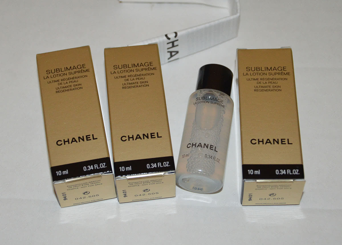Новый лосьон для лица Chanel Sublimage Lotion Supreme миниатюра 10 мл