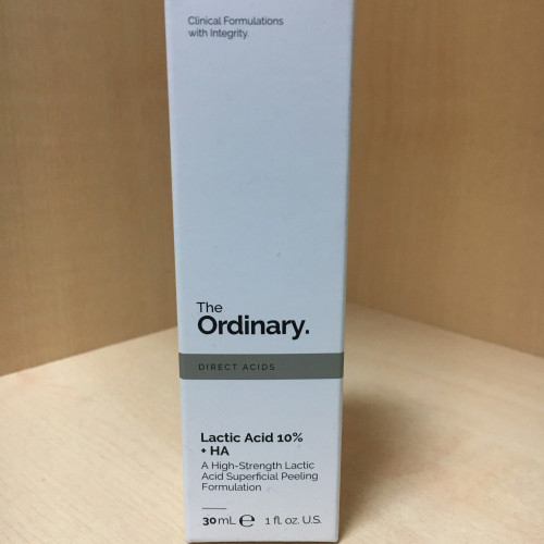 Молочная кислота The Ordinary Lactic Acid 10% + HA, 30 мл