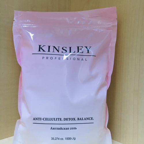 Английская соль для ванн KINSLEY. Anti-cellulite. Detox. Balance