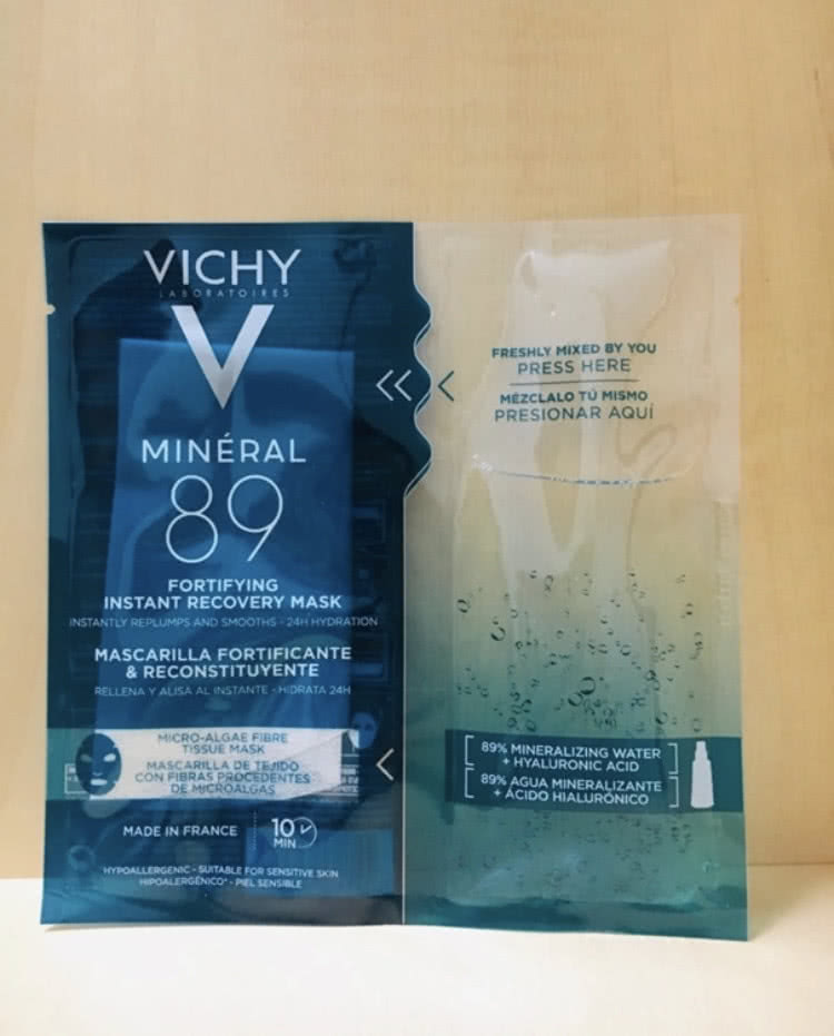 Экспресс-маска на тканевой основе Vichy Mineral 89